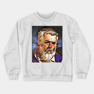 Anaximander Portrait | Anaximander Artwork Crewneck Sweatshirt